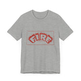 Vintage Fire Records Label Logo Unisex Jersey Short Sleeve T-Shirt - POPvault