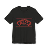 Vintage Fire Records Label Logo Unisex Jersey Short Sleeve T-Shirt - POPvault