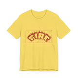 Vintage Fire Records Label Logo Unisex Jersey Short Sleeve T-Shirt - POPvault