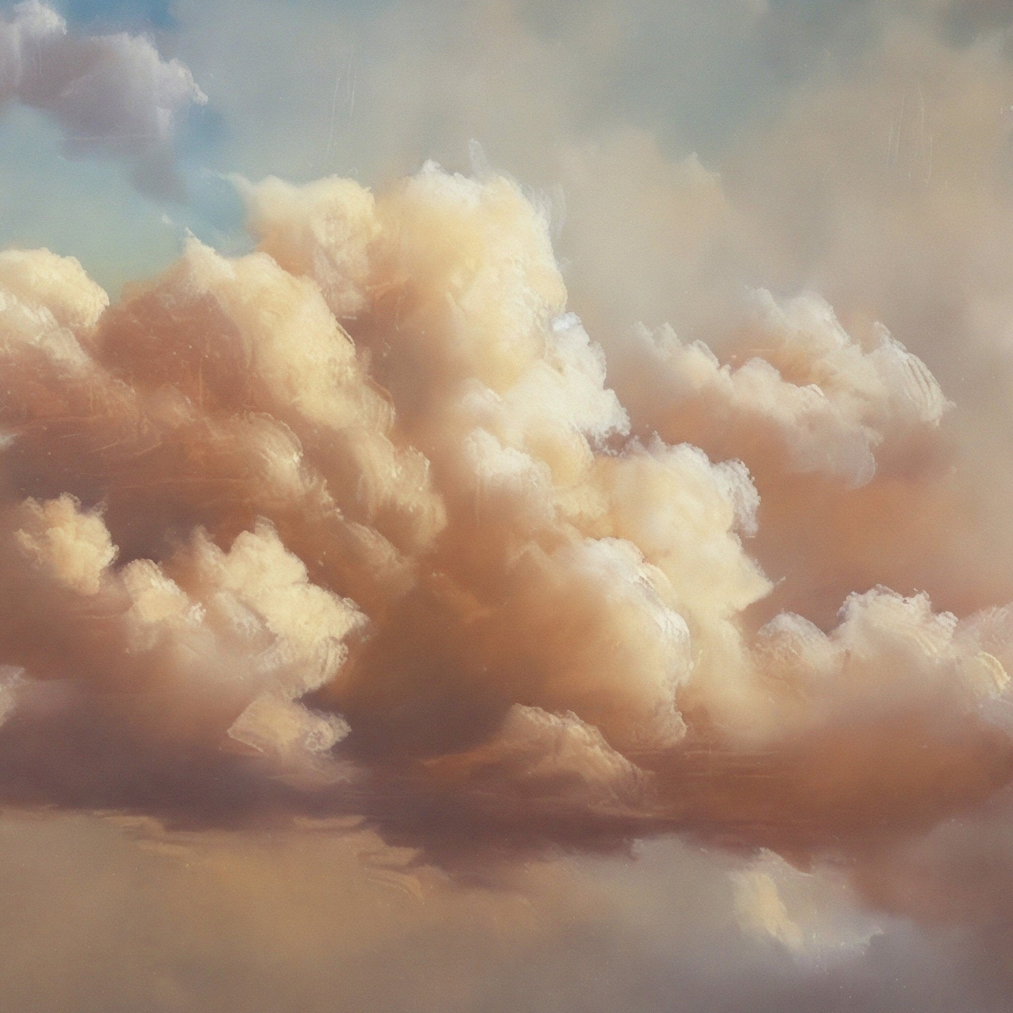 Vintage Floating Moody Cloud Art - POPvault