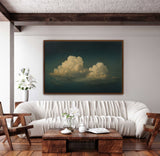 Vintage Floating Moody Cloud Print - POPvault
