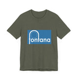 Vintage Fontana Records Label Logo Unisex Jersey Short Sleeve T-Shirt - POPvault