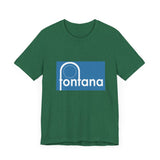 Vintage Fontana Records Label Logo Unisex Jersey Short Sleeve T-Shirt - POPvault