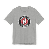 Vintage Harmony House Record Store Logo Unisex Jersey Short Sleeve T-Shirt - POPvault
