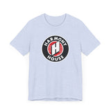 Vintage Harmony House Record Store Logo Unisex Jersey Short Sleeve T-Shirt - POPvault