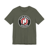 Vintage Harmony House Record Store Logo Unisex Jersey Short Sleeve T-Shirt - POPvault