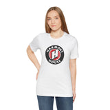 Vintage Harmony House Record Store Logo Unisex Jersey Short Sleeve T-Shirt - POPvault