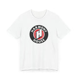 Vintage Harmony House Record Store Logo Unisex Jersey Short Sleeve T-Shirt - POPvault