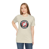 Vintage Harmony House Record Store Logo Unisex Jersey Short Sleeve T-Shirt - POPvault
