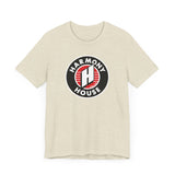 Vintage Harmony House Record Store Logo Unisex Jersey Short Sleeve T-Shirt - POPvault