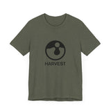 Vintage Harvest Records Label Logo Unisex Jersey Short Sleeve T-Shirt - POPvault