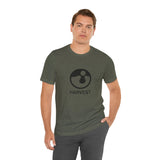 Vintage Harvest Records Label Logo Unisex Jersey Short Sleeve T-Shirt - POPvault