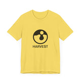 Vintage Harvest Records Label Logo Unisex Jersey Short Sleeve T-Shirt - POPvault
