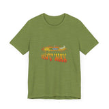 Vintage Hot Wax Records Label Logo Unisex Jersey Short Sleeve T-Shirt - POPvault