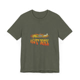 Vintage Hot Wax Records Label Logo Unisex Jersey Short Sleeve T-Shirt - POPvault