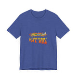 Vintage Hot Wax Records Label Logo Unisex Jersey Short Sleeve T-Shirt - POPvault