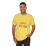 Vintage Hot Wax Records Label Logo Unisex Jersey Short Sleeve T-Shirt - POPvault
