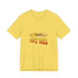 Vintage Hot Wax Records Label Logo Unisex Jersey Short Sleeve T-Shirt - POPvault