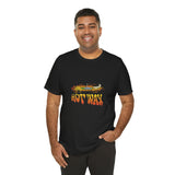 Vintage Hot Wax Records Label Logo Unisex Jersey Short Sleeve T-Shirt - POPvault