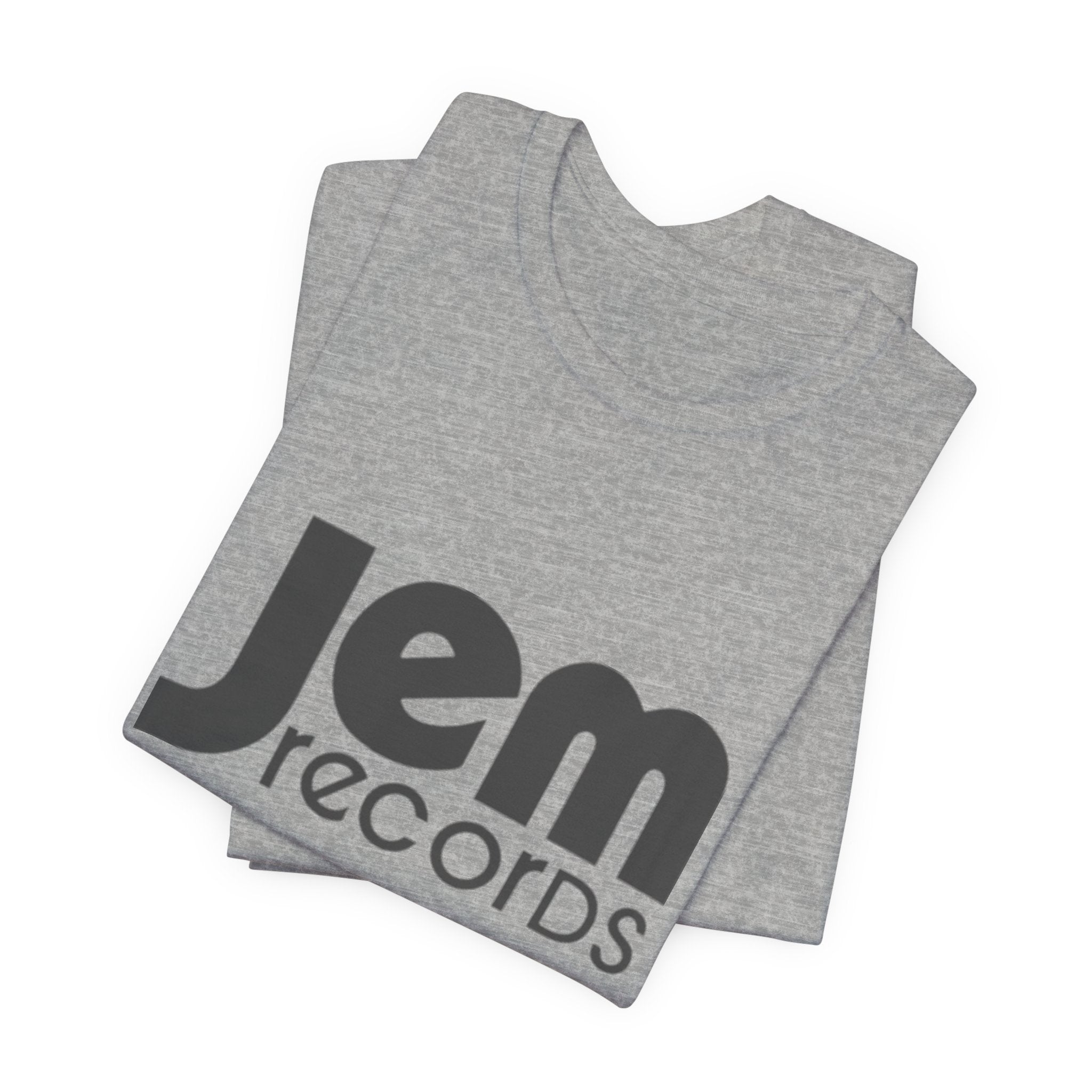 Vintage Jem Records Label Logo Unisex Jersey Short Sleeve T-Shirt - POPvault