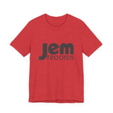 Vintage Jem Records Label Logo Unisex Jersey Short Sleeve T-Shirt - POPvault