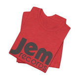 Vintage Jem Records Label Logo Unisex Jersey Short Sleeve T-Shirt - POPvault