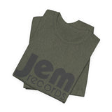 Vintage Jem Records Label Logo Unisex Jersey Short Sleeve T-Shirt - POPvault