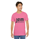 Vintage Jem Records Label Logo Unisex Jersey Short Sleeve T-Shirt - POPvault
