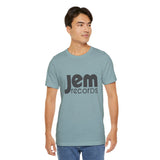 Vintage Jem Records Label Logo Unisex Jersey Short Sleeve T-Shirt - POPvault