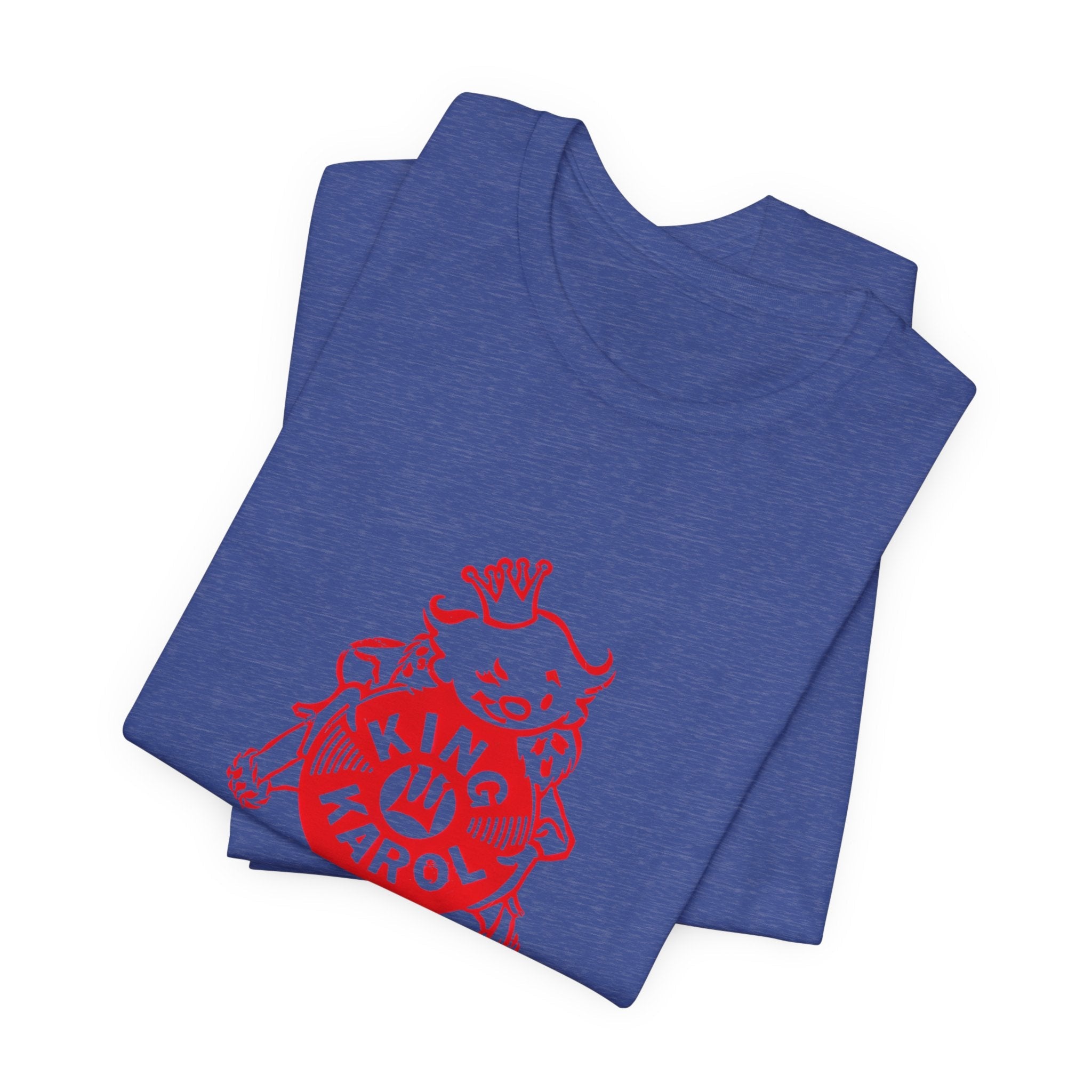 Vintage King Karol Record Store Logo Unisex Jersey Short Sleeve T-Shirt - POPvault