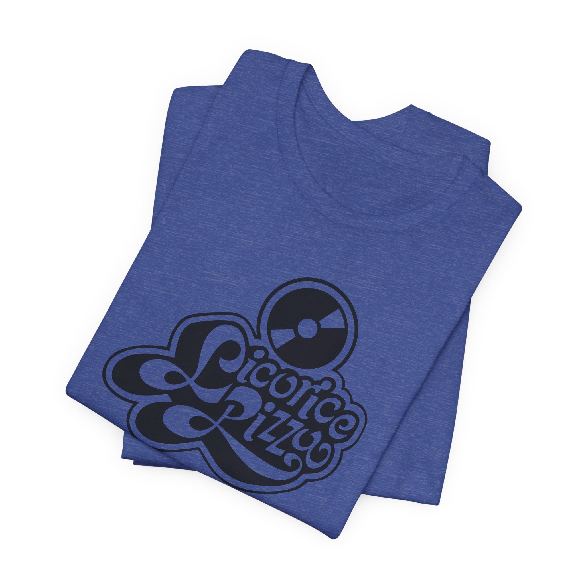 Vintage Licorice Pizza Record & Tapes Store Logo Unisex Jersey Short Sleeve T-Shirt - POPvault