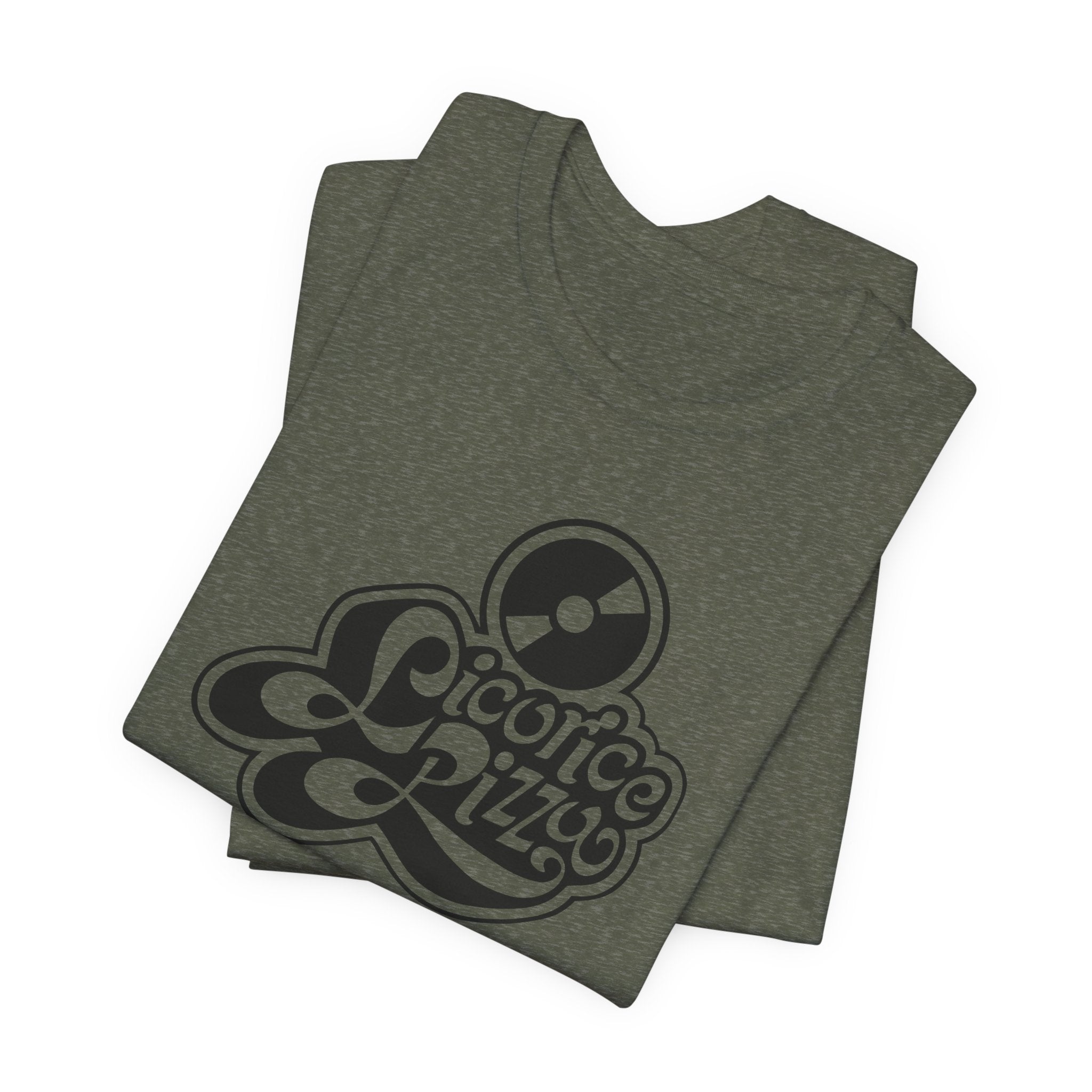 Vintage Licorice Pizza Record & Tapes Store Logo Unisex Jersey Short Sleeve T-Shirt - POPvault