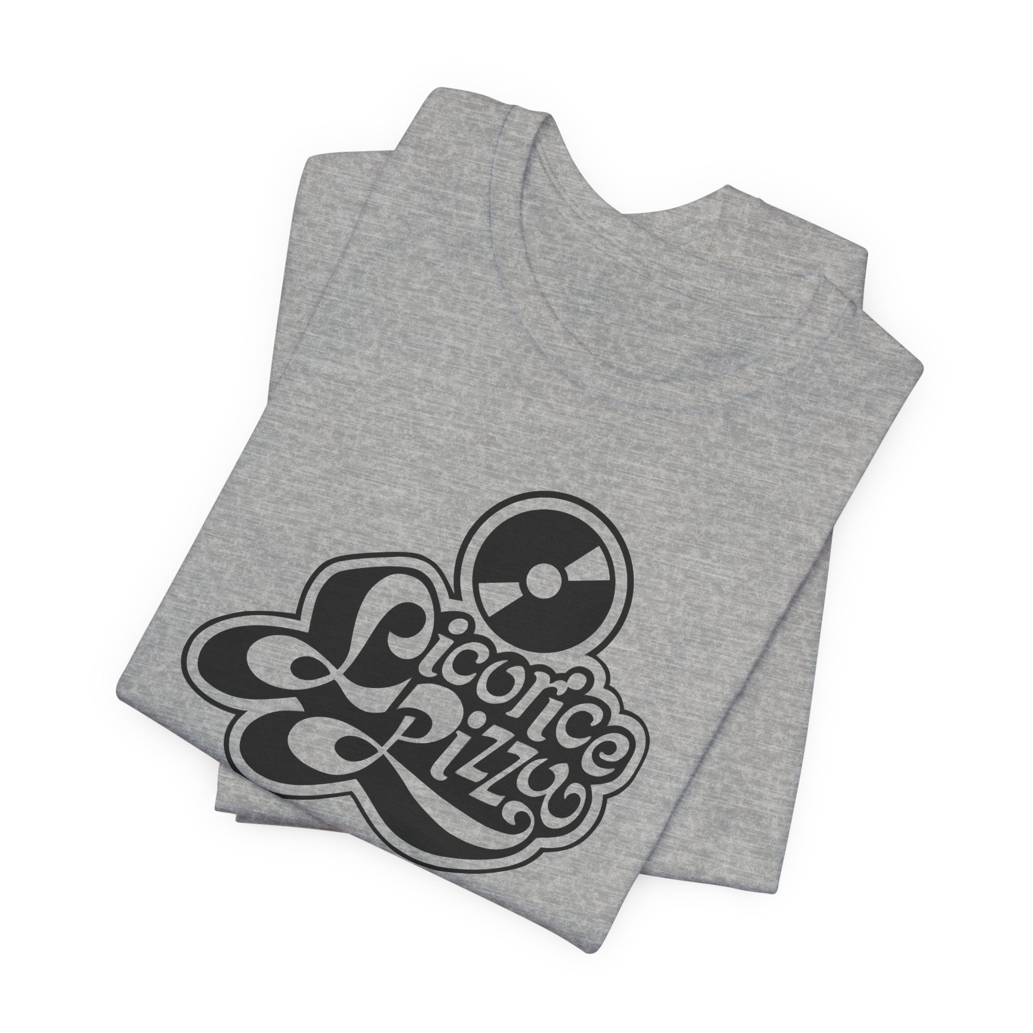 Vintage Licorice Pizza Record & Tapes Store Logo Unisex Jersey Short Sleeve T-Shirt - POPvault