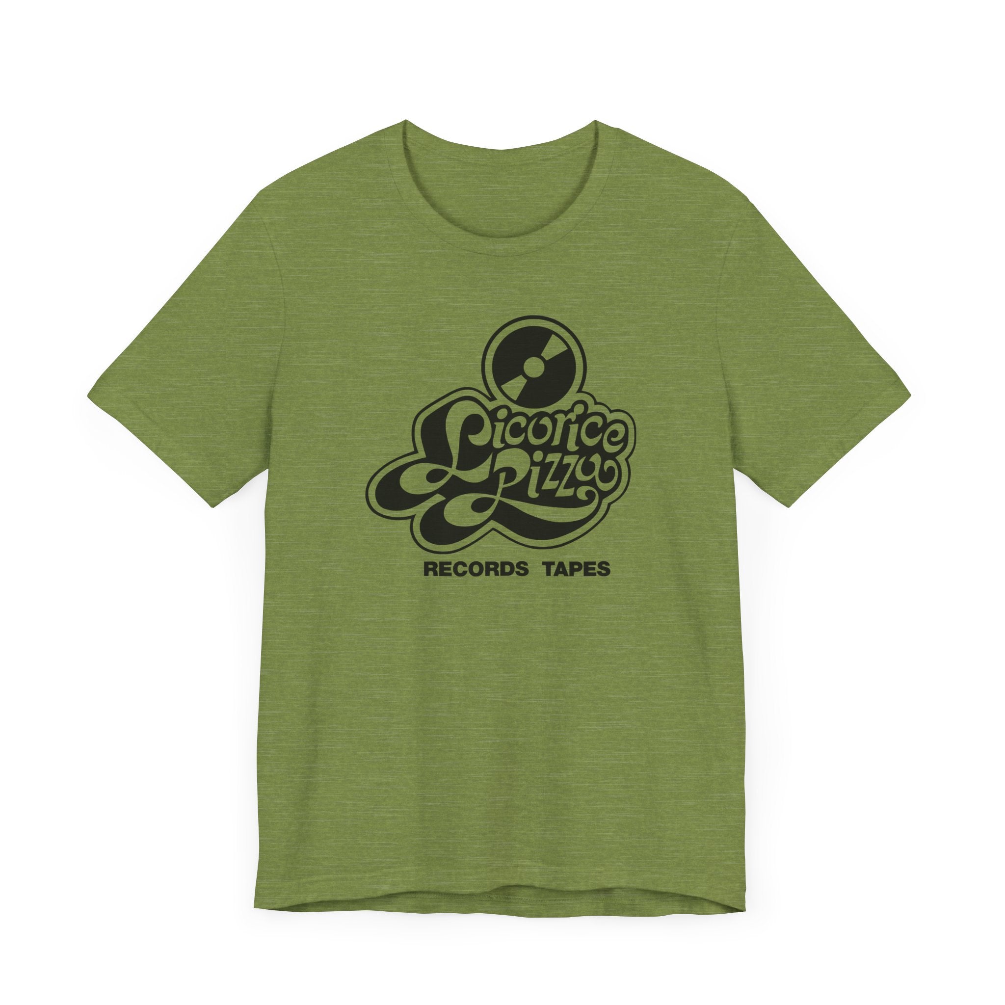 Vintage Licorice Pizza Record & Tapes Store Logo Unisex Jersey Short Sleeve T-Shirt - POPvault