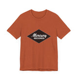 Vintage Mercury Vinyl Records Label Logo Unisex Jersey Short Sleeve T-Shirt - POPvault