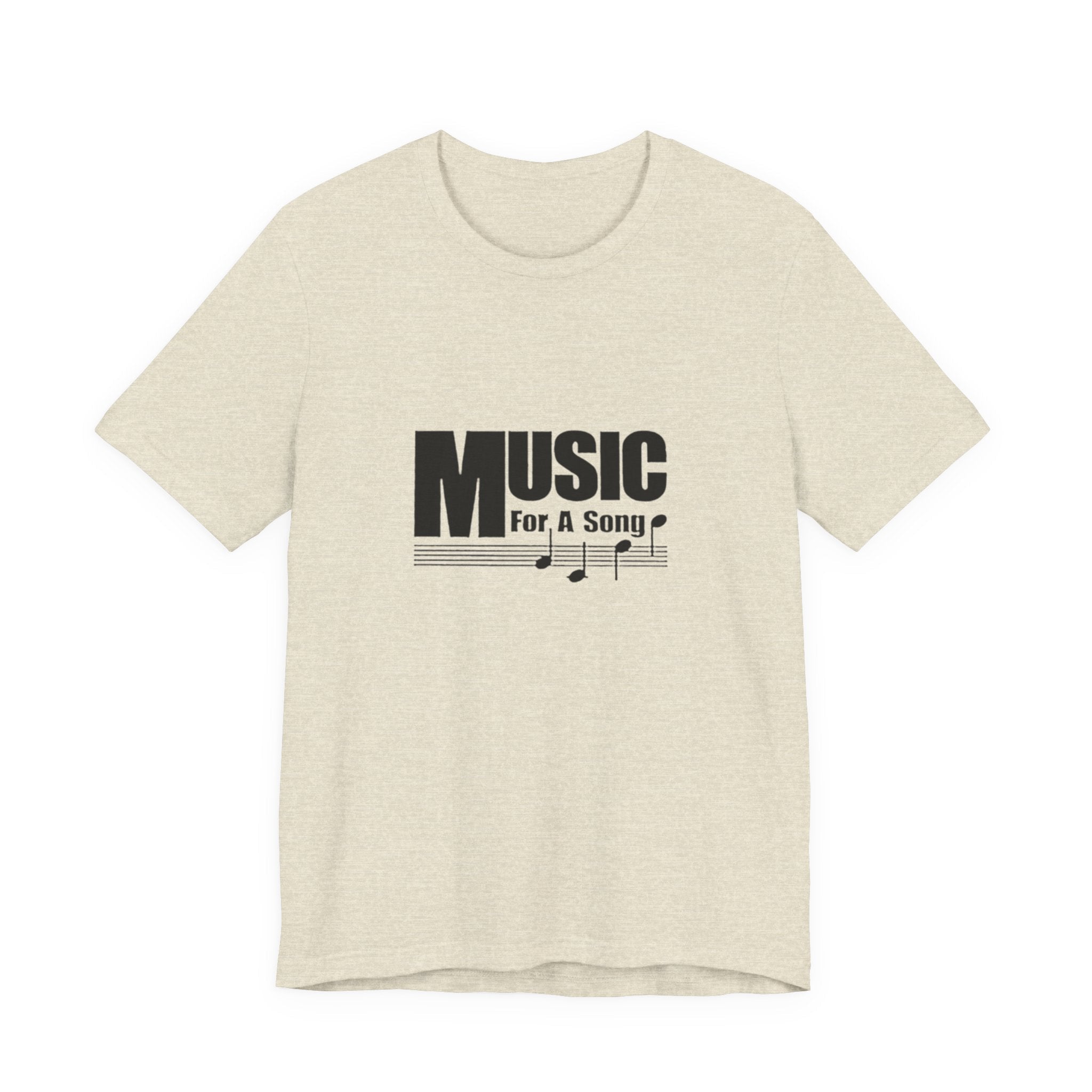 Vintage Music For A Song Logo Unisex Jersey Short Sleeve T-Shirt - POPvault