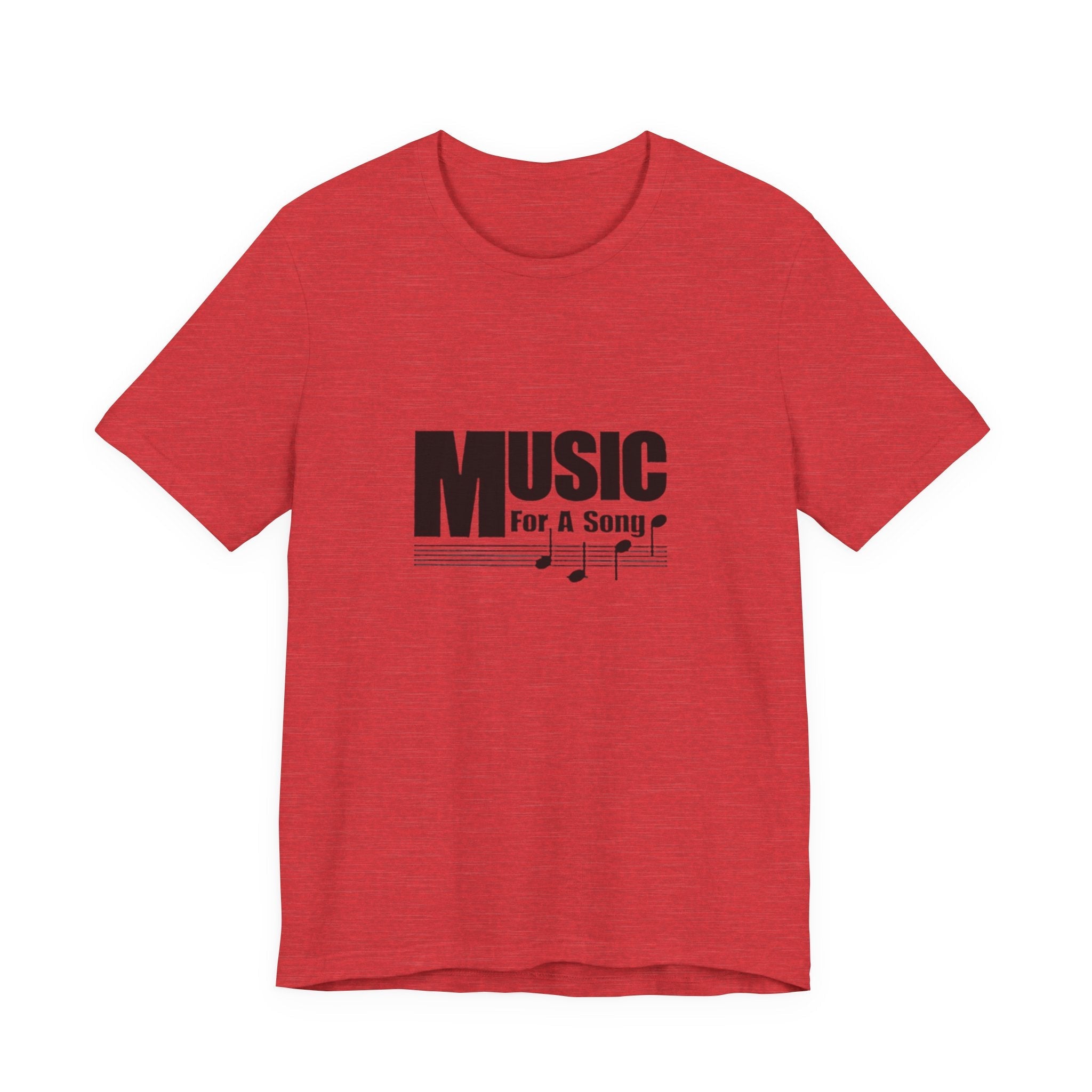 Vintage Music For A Song Logo Unisex Jersey Short Sleeve T-Shirt - POPvault