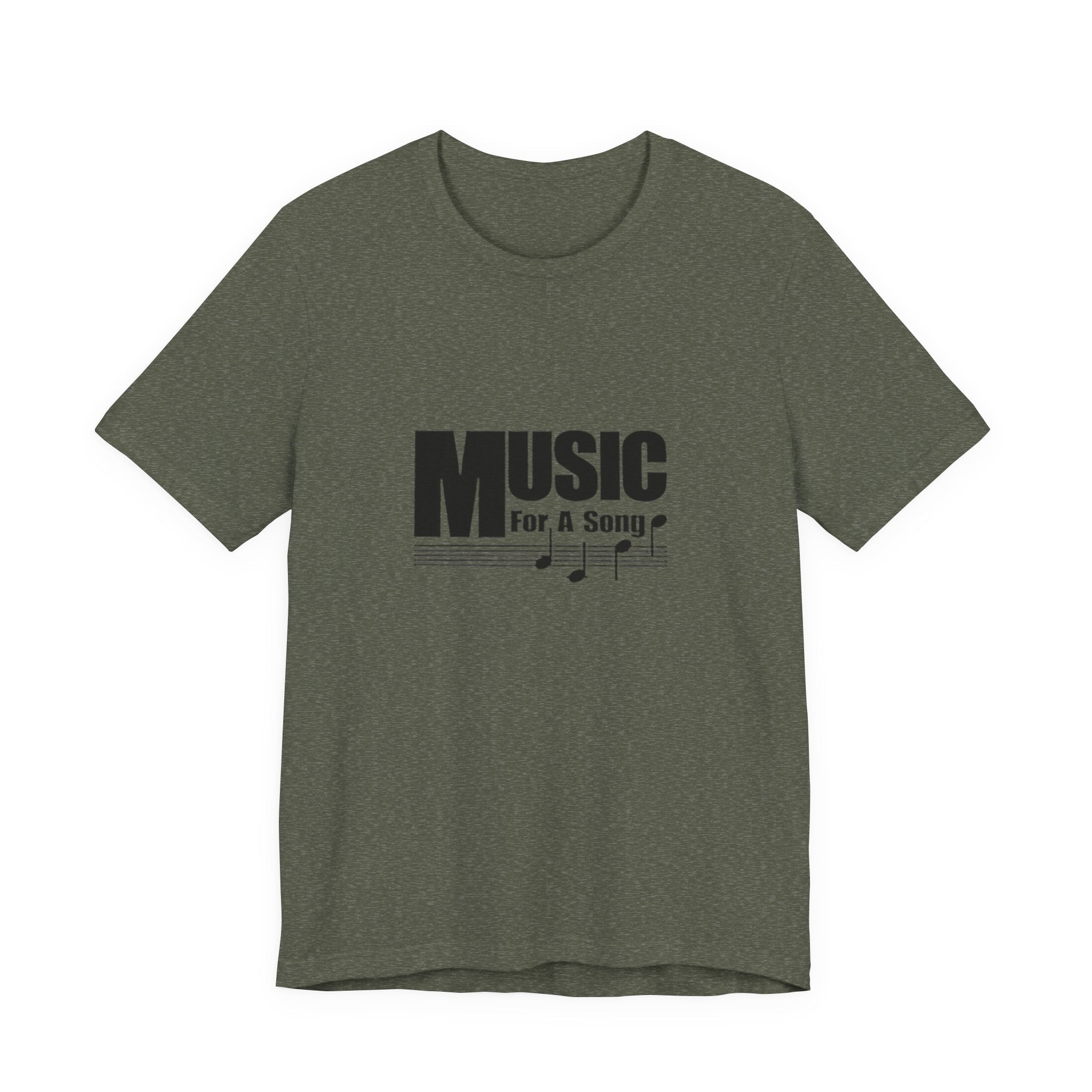 Vintage Music For A Song Logo Unisex Jersey Short Sleeve T-Shirt - POPvault