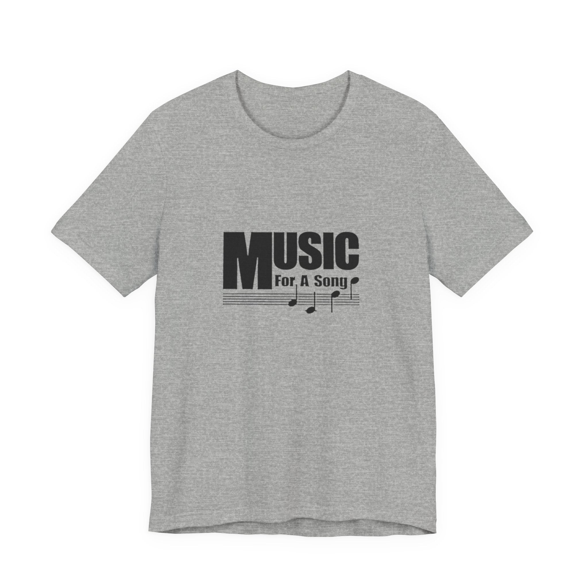 Vintage Music For A Song Logo Unisex Jersey Short Sleeve T-Shirt - POPvault