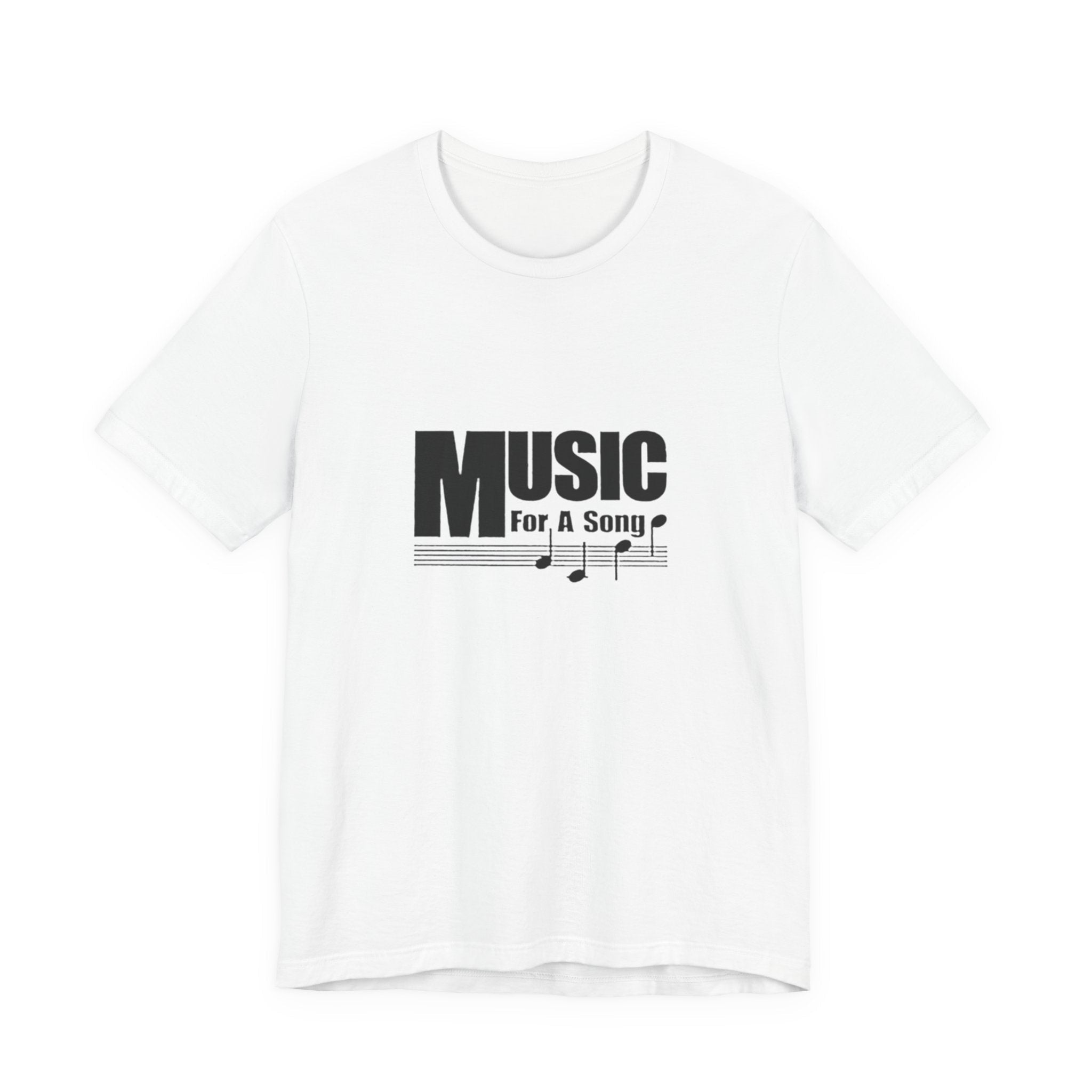 Vintage Music For A Song Logo Unisex Jersey Short Sleeve T-Shirt - POPvault
