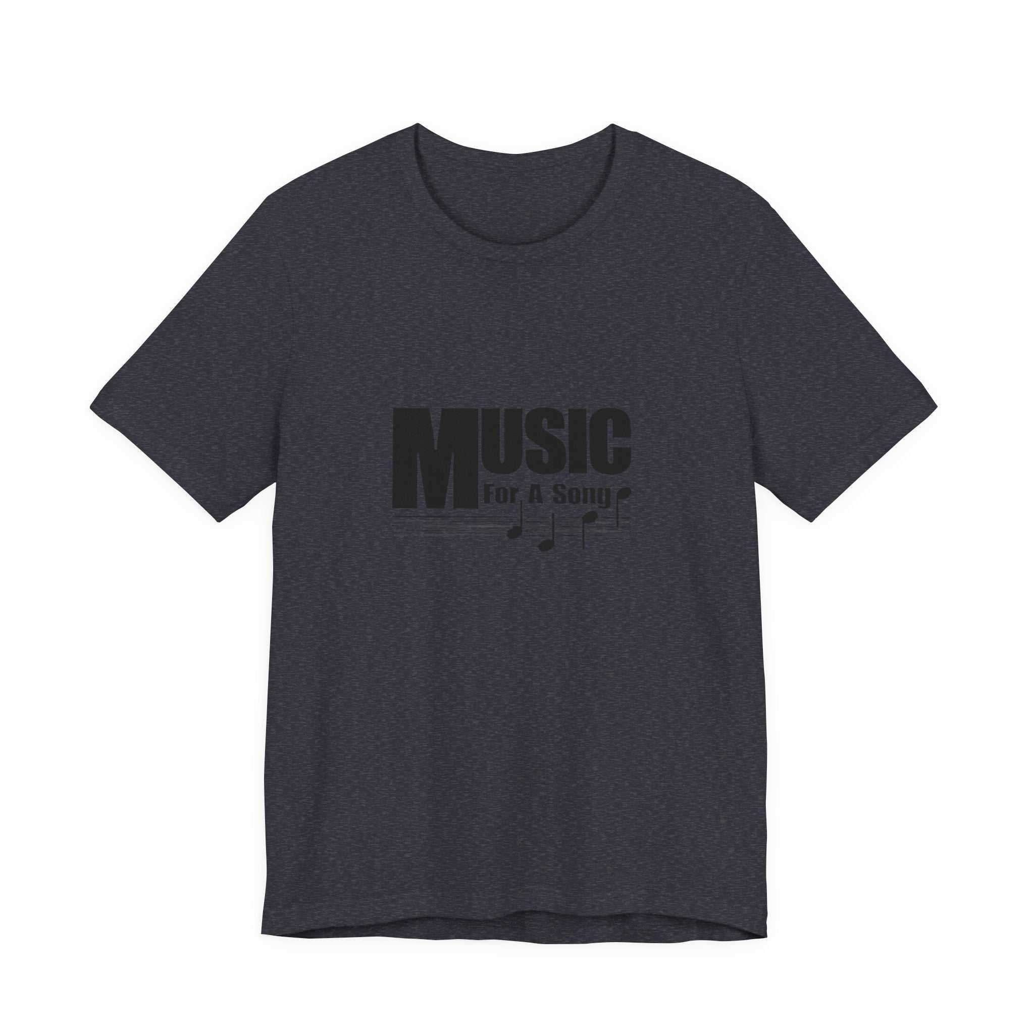 Vintage Music For A Song Logo Unisex Jersey Short Sleeve T-Shirt - POPvault