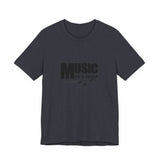 Vintage Music For A Song Logo Unisex Jersey Short Sleeve T-Shirt - POPvault