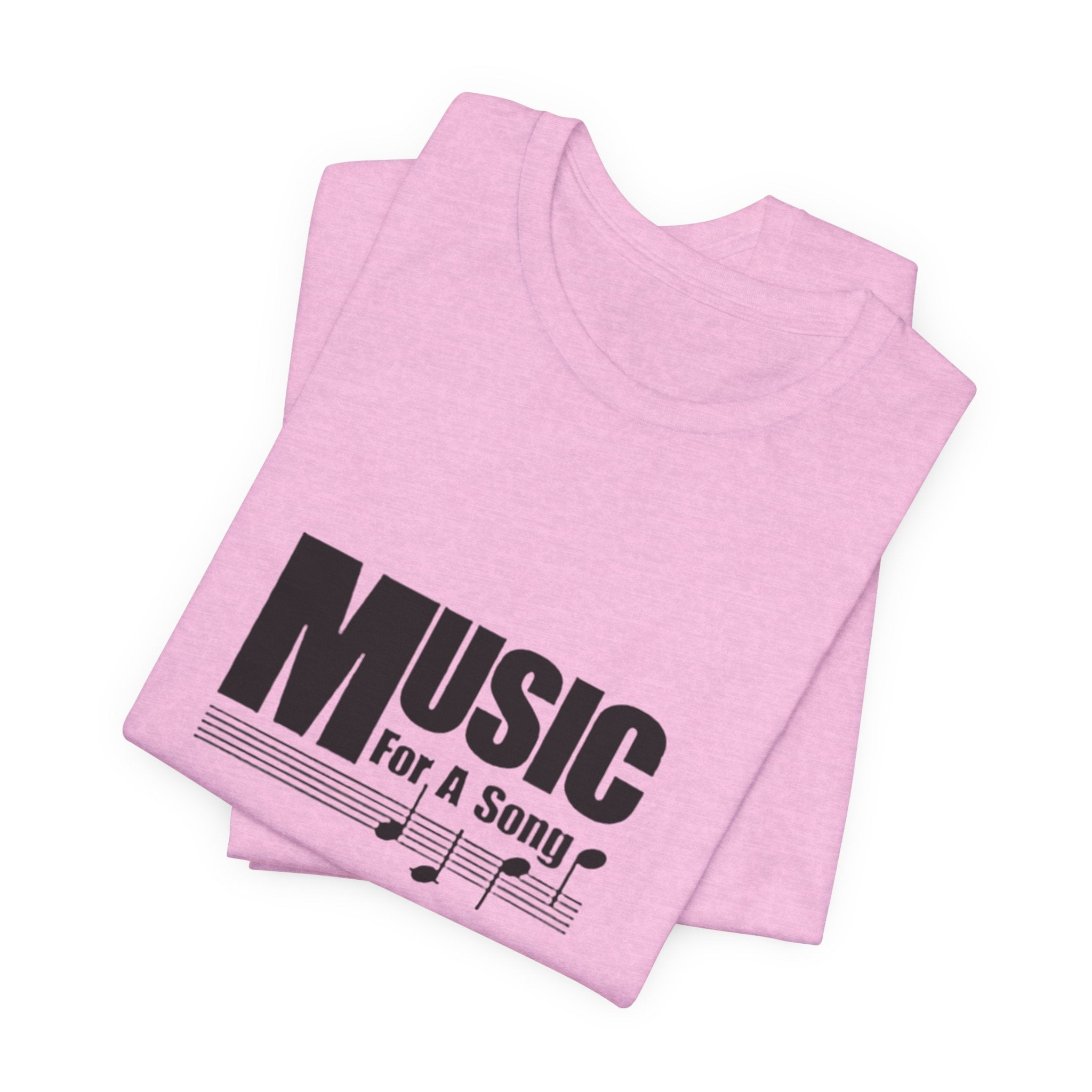 Vintage Music For A Song Logo Unisex Jersey Short Sleeve T-Shirt - POPvault