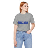 Vintage Music Plus Record Store Logo Unisex Jersey Short Sleeve T-Shirt - POPvault