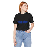 Vintage Music Plus Record Store Logo Unisex Jersey Short Sleeve T-Shirt - POPvault
