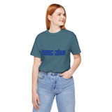 Vintage Music Plus Record Store Logo Unisex Jersey Short Sleeve T-Shirt - POPvault
