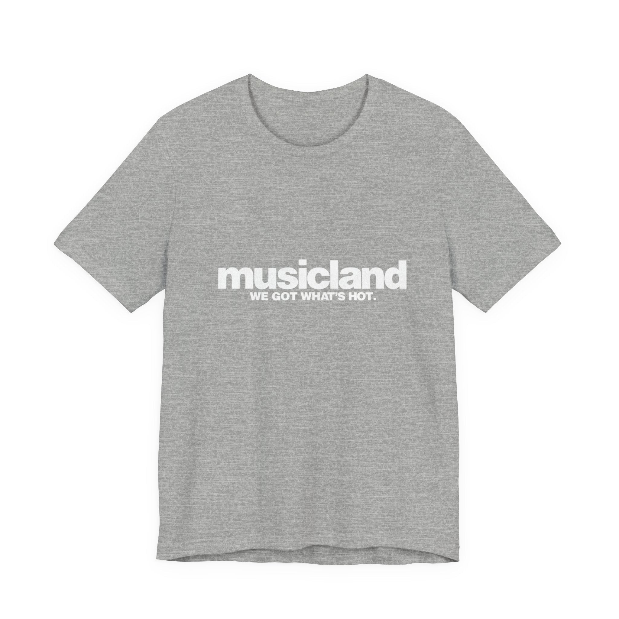 Vintage Musicland Logo Unisex Jersey Short Sleeve T-Shirt - POPvault