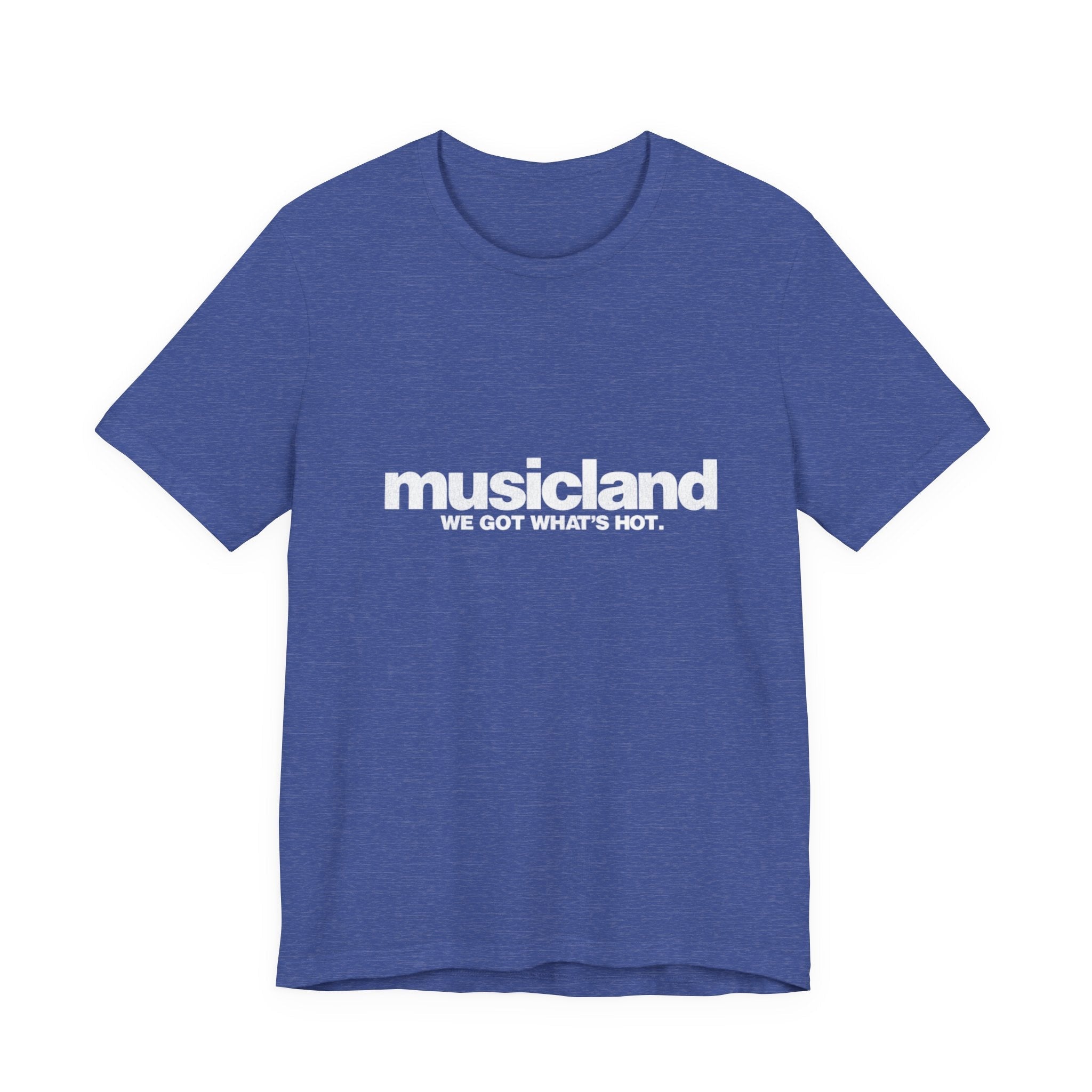 Vintage Musicland Logo Unisex Jersey Short Sleeve T-Shirt - POPvault