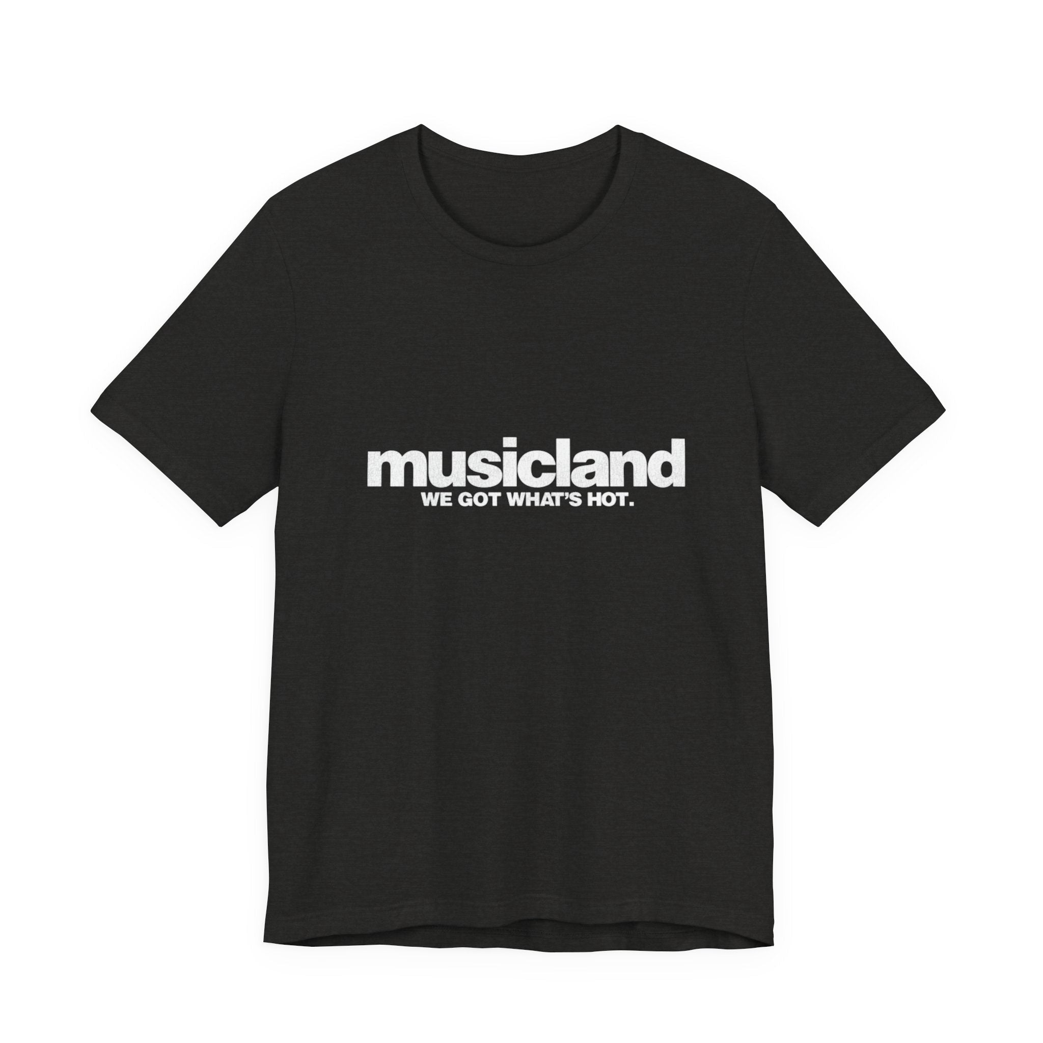 Vintage Musicland Logo Unisex Jersey Short Sleeve T-Shirt - POPvault