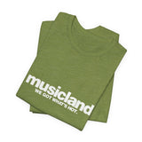 Vintage Musicland Logo Unisex Jersey Short Sleeve T-Shirt - POPvault
